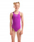 G TEAM SWIMSUIT SWIM PRO SOLID FUSCHIA-WATER 