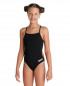 G TEAM SWIMSUIT CHALLENGE SOLID BLACK KUPAĆI KOSTIM 