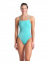 W TEAM SWIMSUIT CHALLENGE SOLID WATER-SHOCKING PINK 