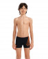 B ARENA BRIGHT SWIM SHORT BLACK-TEAM ORANGE 