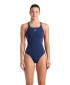 W ARENA REFLECTING SWIMSUIT SWIM PRO BACK NAVY 
