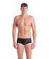 MENS ARENA MONOGRAM SWIMLOW WAIST SHORT BLACK MULTI-BLACK 