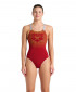 WOMENS ARENA FOGGY DOTS SWIMSUIT S 