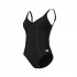 W ARENA CLIP BACK SWIMSUIT SOLID B 
