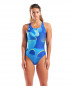 W ARENA DEPTH SWIMSUIT V BACK 