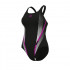 W ARENA DYNAMIC SWIMSUIT BLACK-VERY FUCHSIA 