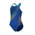 G ARENA PINWHEEL SWIMSUIT ROYAL MULTI 