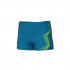 B ARENA VIBE SWIM SHORT BLUE COSMO-ARTIC LIME 