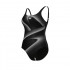 W ARENA FLASH SWIMSUIT BLACK MULTI 