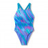 SPEEDO  A/O PRINT POWERBACK JR 1PC BLU/LBLU 