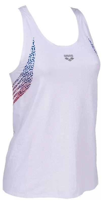 W A-ONE MESH TANK TOP WHT 