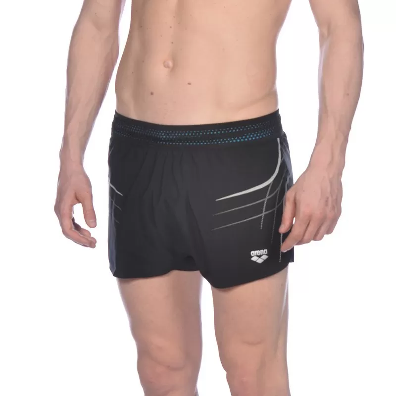 M A-ONE SIDE SPLIT SHORT 
