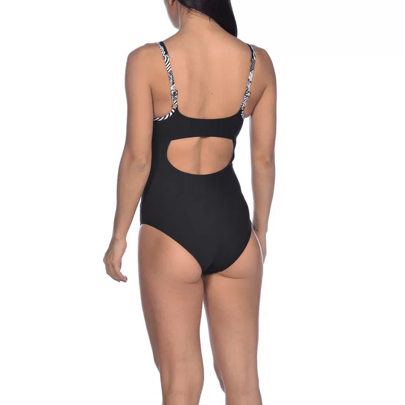 W VIOLA STRAP BACK ONE PIECE 