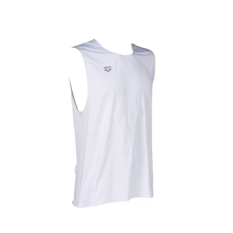 M A ONE SLEEVESS TEE WHITE 