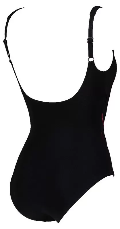 W MIRANDA U BACK ONE PIECE BLACK 