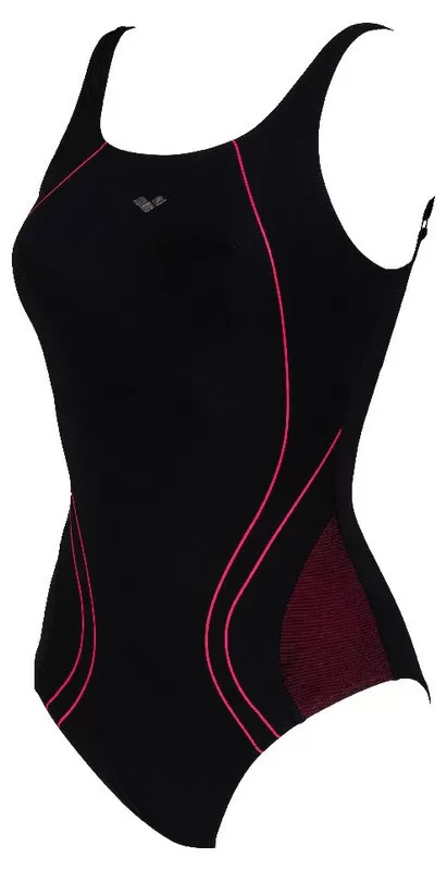 W MIRANDA U BACK ONE PIECE BLACK 