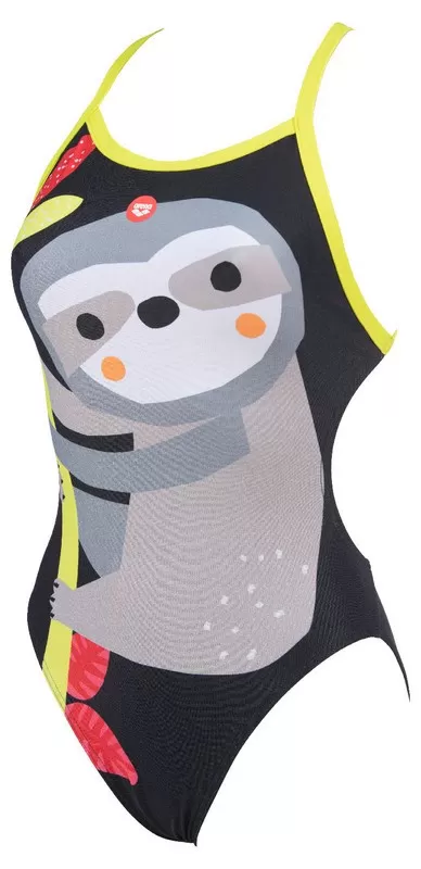 W CRAZY SLOTH LIGHT TECH BACK BLACK-SOFT GREEN 