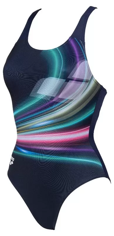 W FLASHING LIGHTS V BACK ONE NAVY 