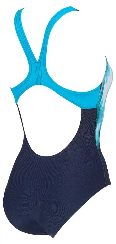 W DRAWING SWIM PRO BACK ONE NAVY 