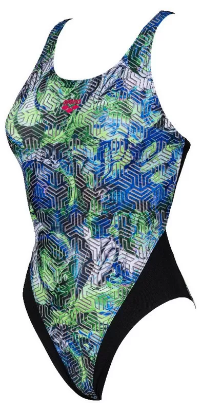 W KIKKO SWIM TECH ONE PIECE BLACK 