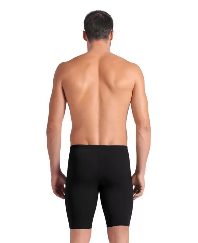 MENS TEAM SWIM JAMMER SOLID BLACK 