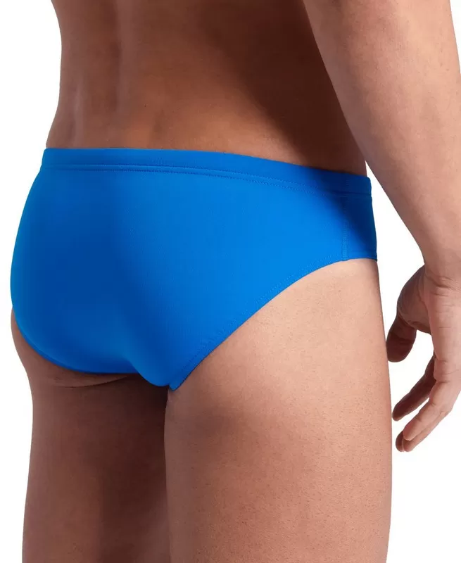 MENS TEAM SWIM BRIEFS SOLID BLUE RIVER 