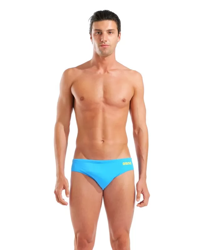 MEN'S TEAM SWIM BRIEFS SOLID 