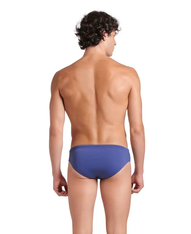 M TEAM SWIM BRIEFS SOLID PLUM 