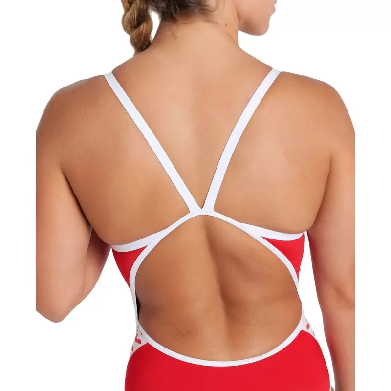 W ICONS TEAM SUPERFLY BACK RED-WHITE 