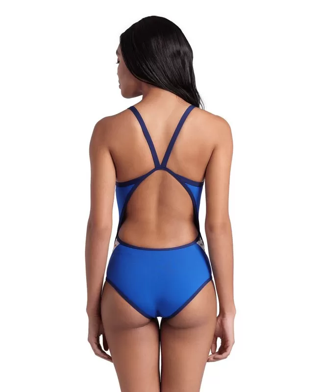 WOMENS ARENA ICONS SUPERFLY BACK SOLID ROYAL-NAVY 
