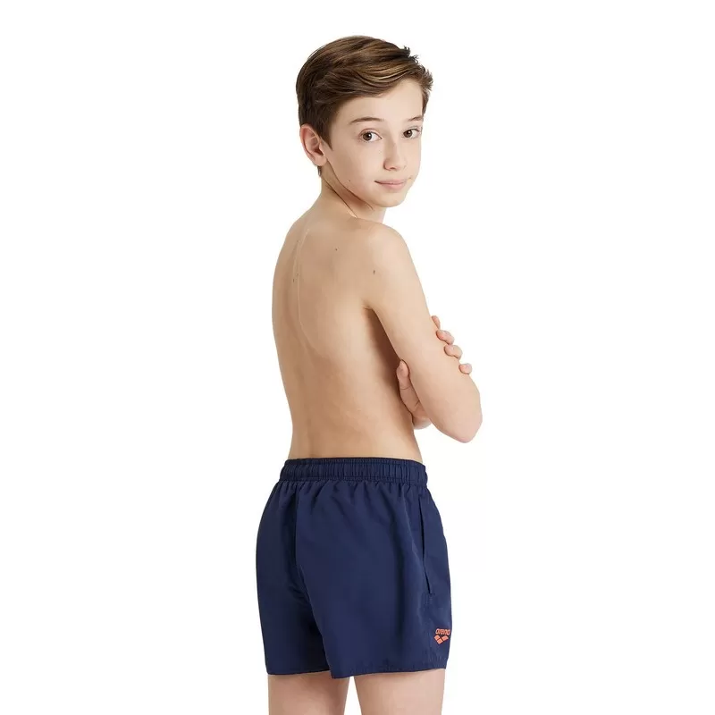 B LOGO JR SHORT NAVY-FLOREALE 