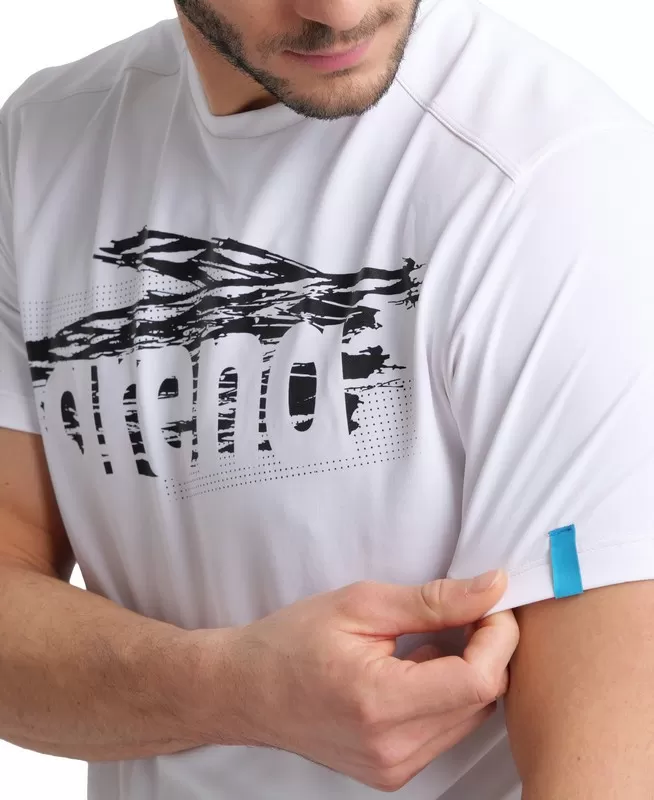 ARENA T-SHIRT LOGO WHITE 