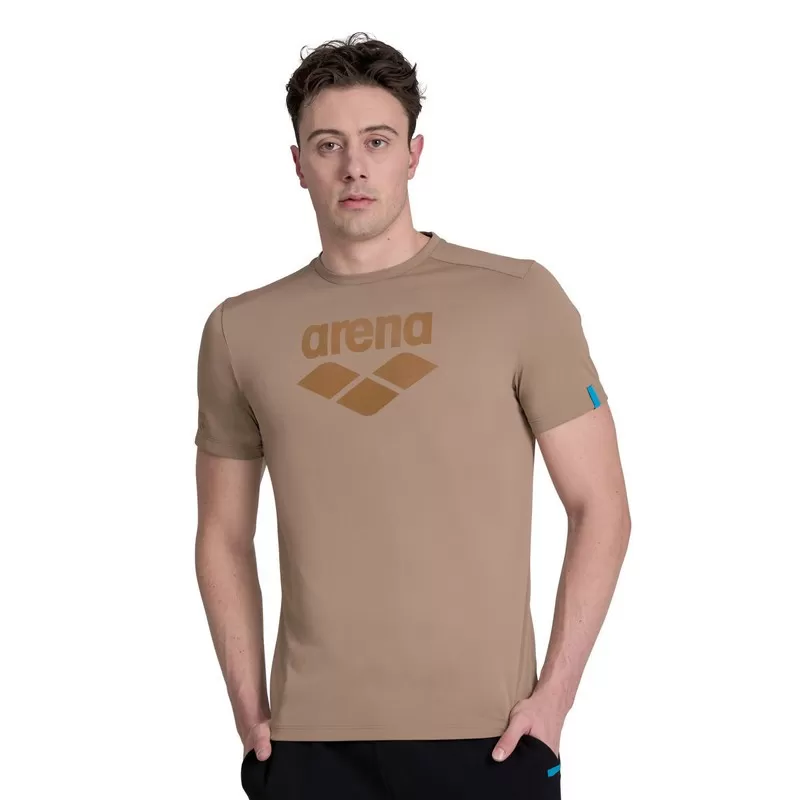 T-SHIRT LOGO CARAMELO 