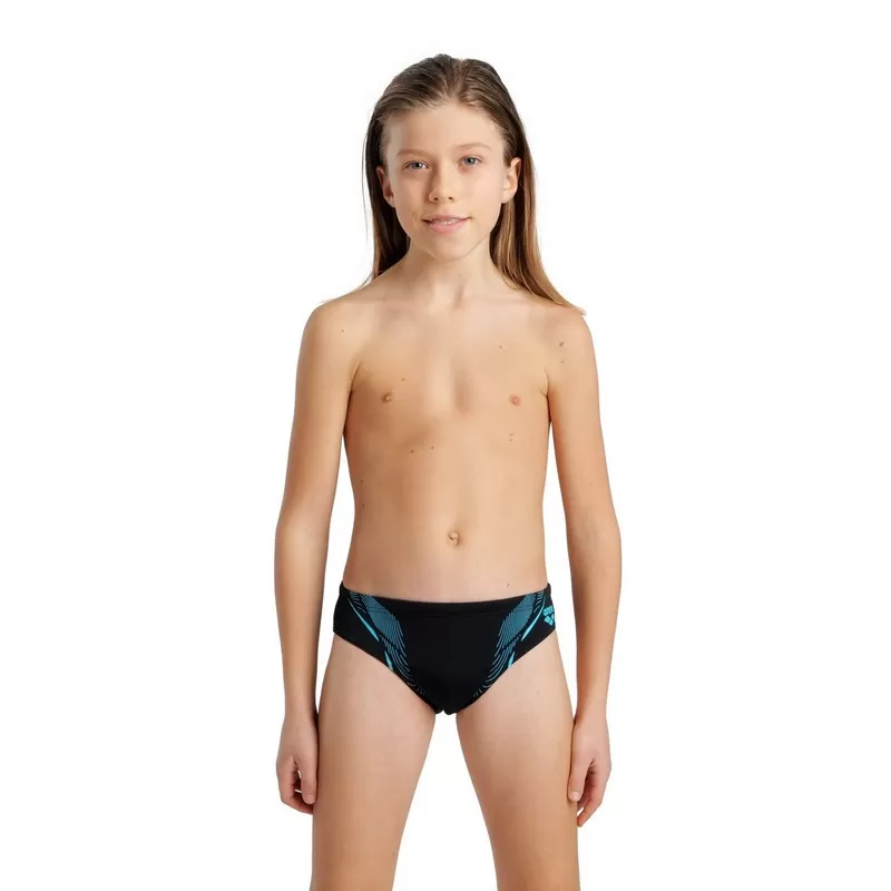 B SWIM BRIEF GRAPHIC BLACK-MARTINICA KUPAĆE GAĆE 