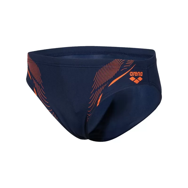 B SWIM BRIEF GRAPHIC NAVY-MANGO DEČIJE KUPAĆE GAĆE 