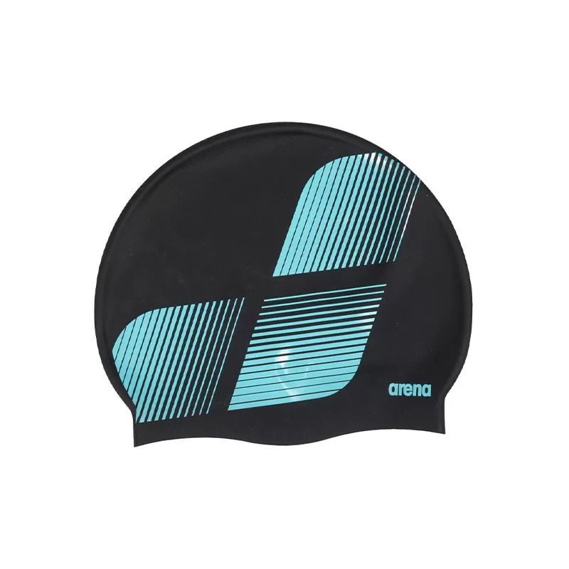 ARENA DIAMONDS SILICONE CAP AQUA-BLACK KAPA ZA PLIVANJE 