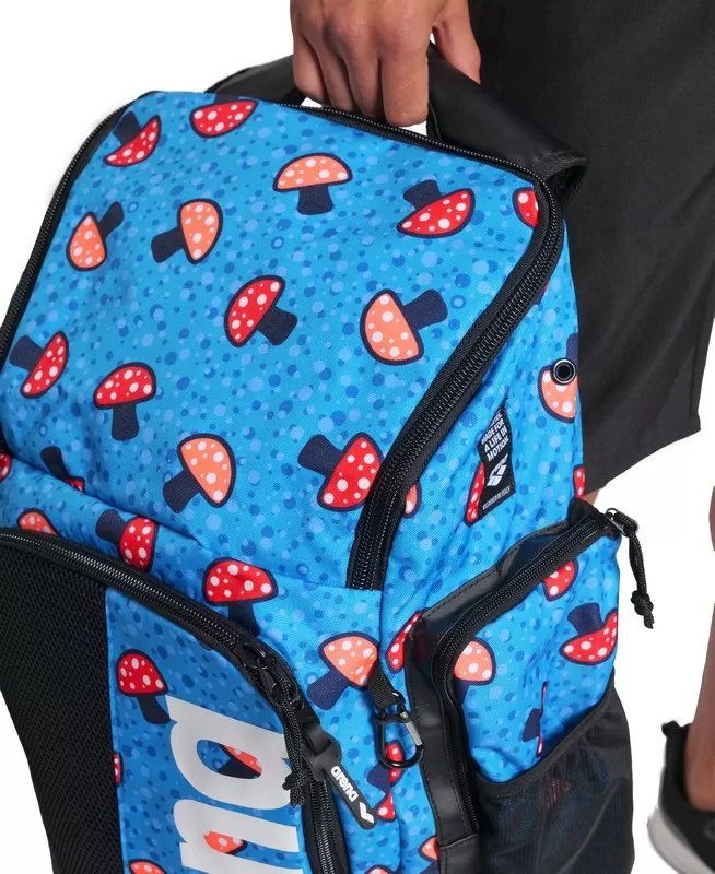 ARENA SPIKY III BACKPACK 45 ALLOVER MUSHROOMS 