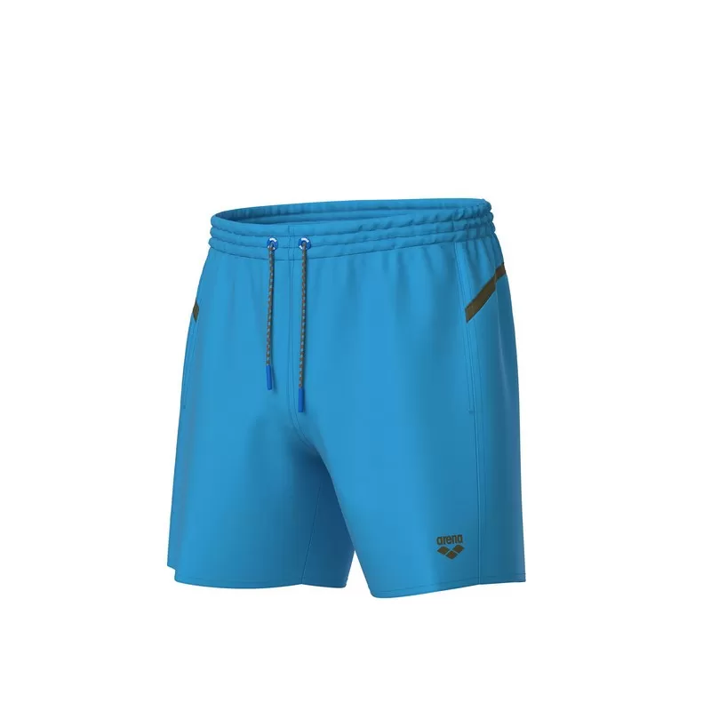 M ARENA PRO_FILE BEACH BOXER TURQUOISE-DARK OLIVE 