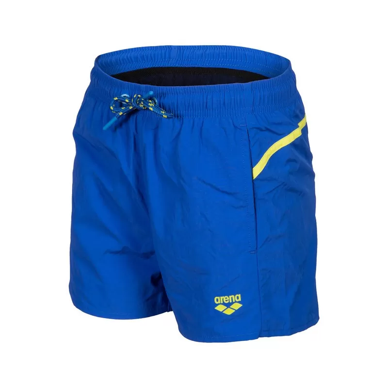 B ARENA PRO_FILE BEACH SHORT NEON BLUE-SOFT GREEN 