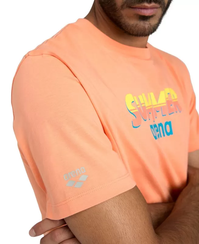 M T-SHIRT SOLID COTTON LIGHT NESPOLA-SUMMER 
