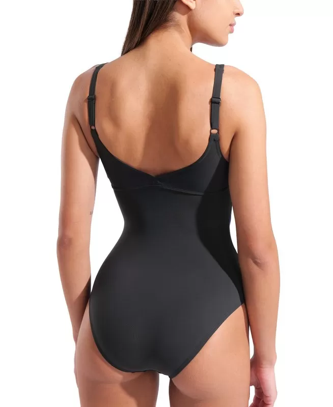 W JEWEL ONE PIECE NIGHT GREY-BRIGHT BLUE 