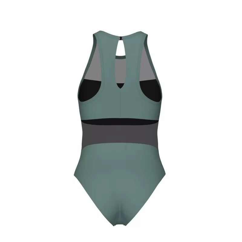 W ARENA MESH PANELS SWIMSUIT 