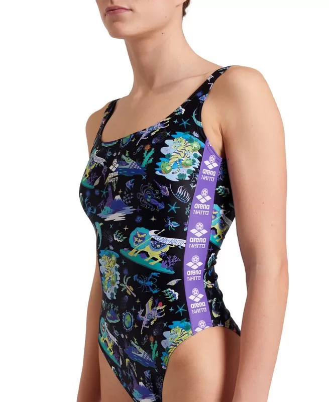 W ARENA FUN PLANET SWIMSUIT U BACK 