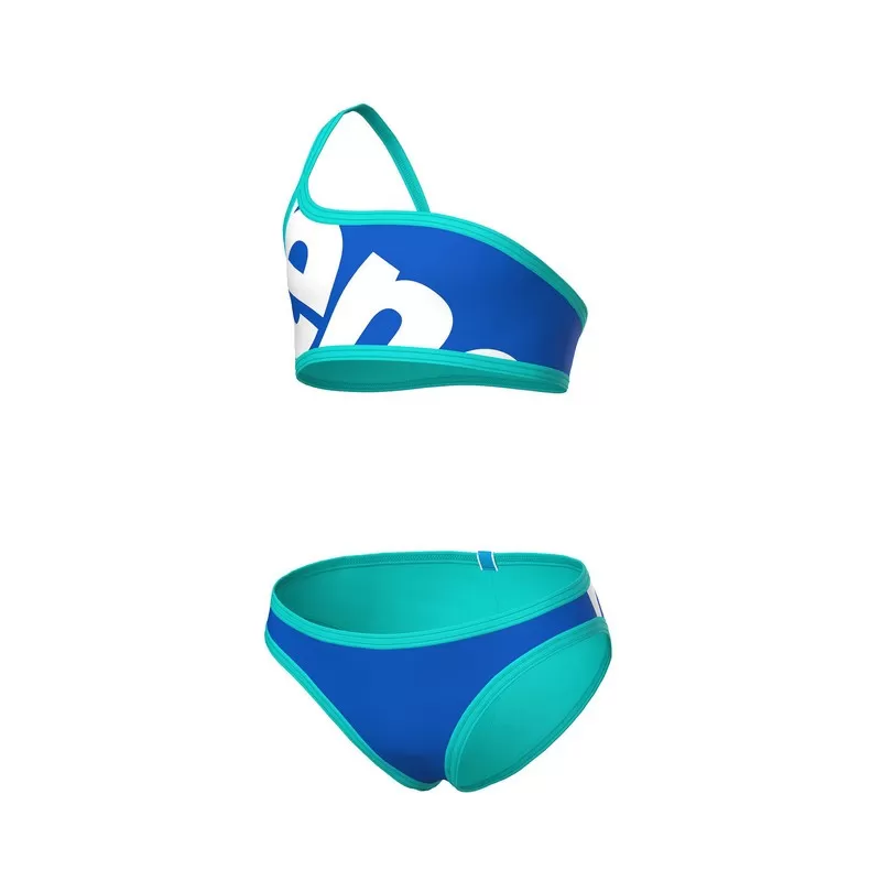 G ARENA LOGO SINGLE SHOULDER BIKINI 