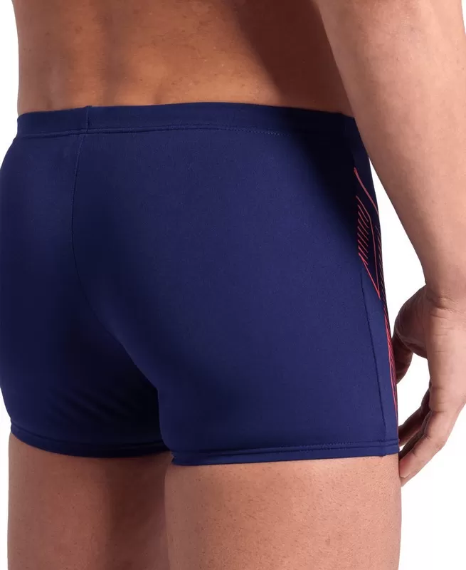 MENS ARENA REFLECTING SWIM SHORT NAVY 