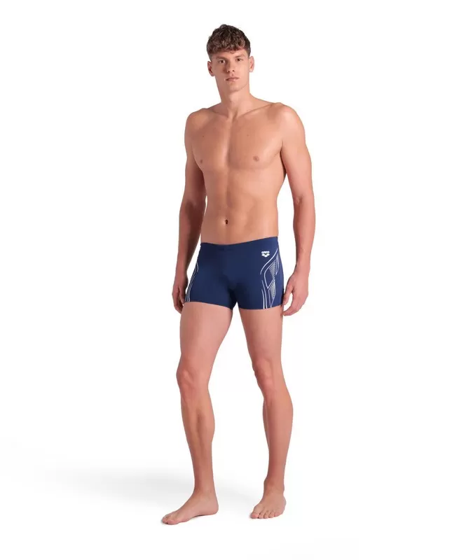 M ARENA REFLECTING SWIM SHORT NAVY 