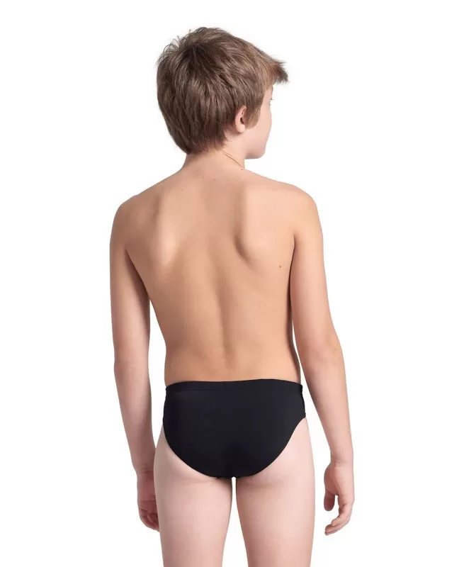 BOYS ARENA REFLECTING SWIM BRIEFS BLACK 