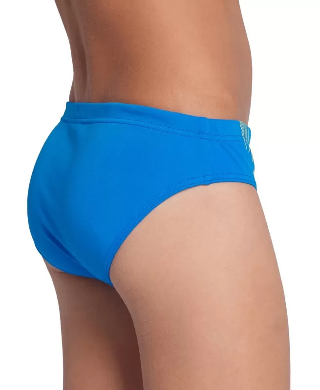 BOYS ARENA REFLECTING SWIM BRIEFS BLUE RIVER 