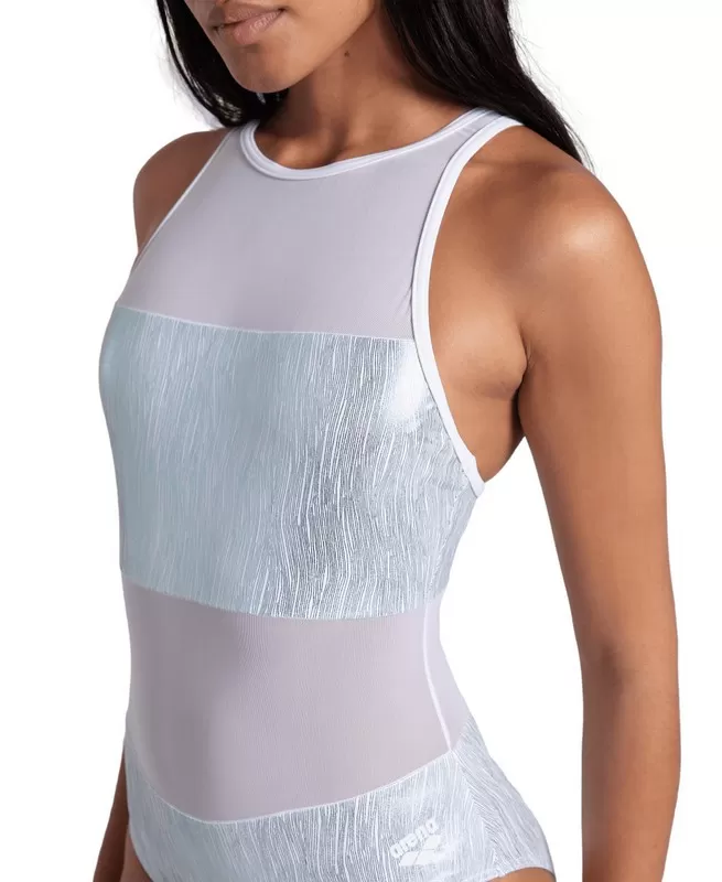 WOMEN'S ARENA MESH SWIMSUIT VENT BA 