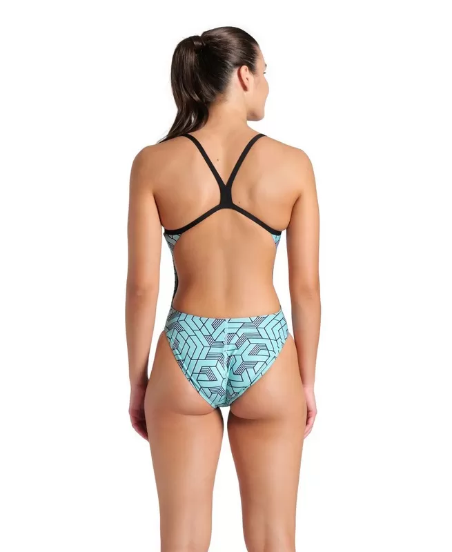 W ARENA ESCAPE SWIMSUIT CHALLENGE BACK BLACK WATER 